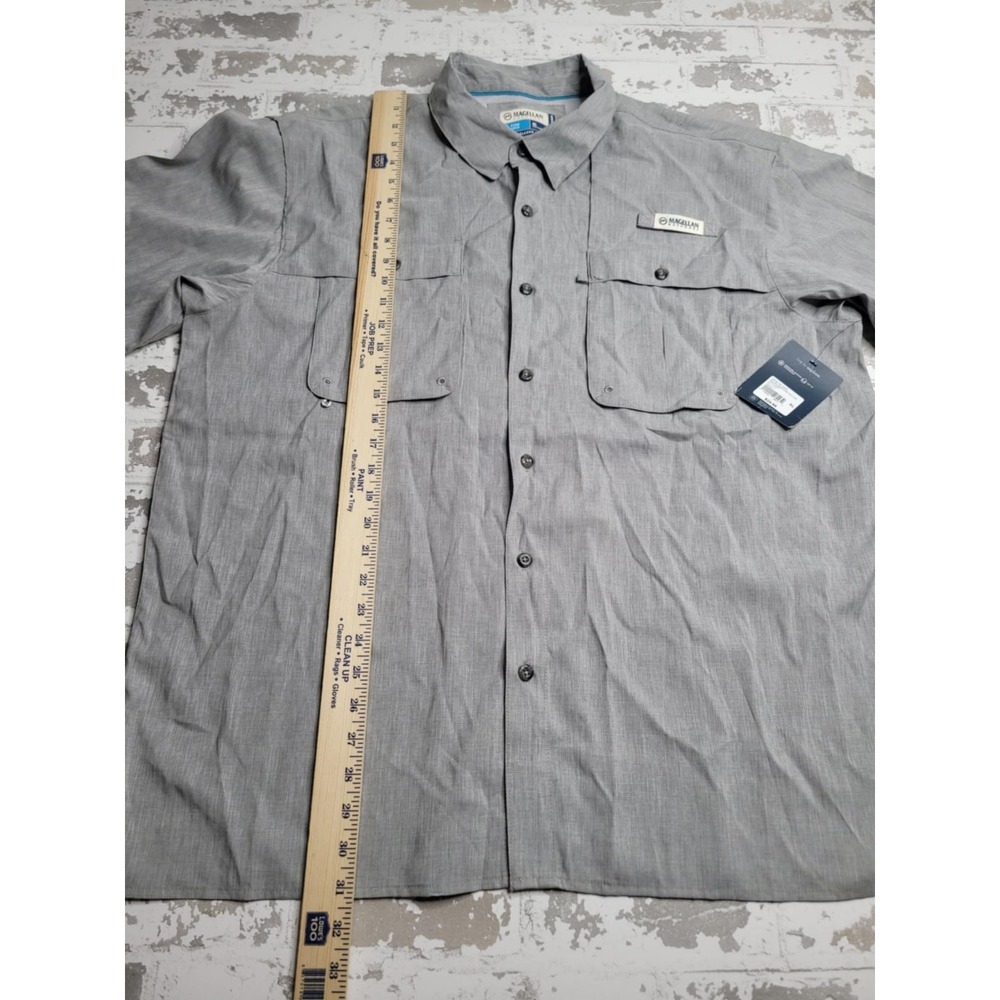 NEW Magella Fish Gear Relaxed Fit Men's XL‎ NWT Gray - Picture 4 of 7